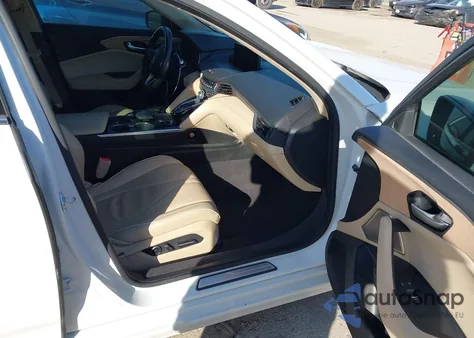 2021 Acura Tlx Advance Package из США, поврежденный, VIN 19UUB6F6XMA005413